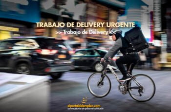 trabajo de delivery