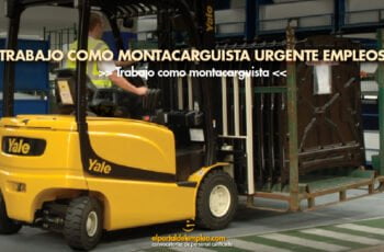 trabajo como montacarguista